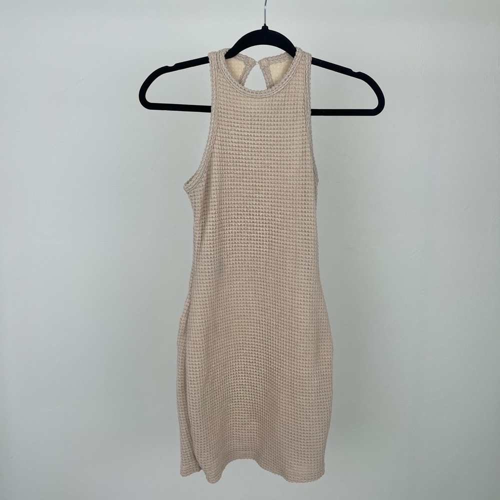 Waffle textured dress - US M